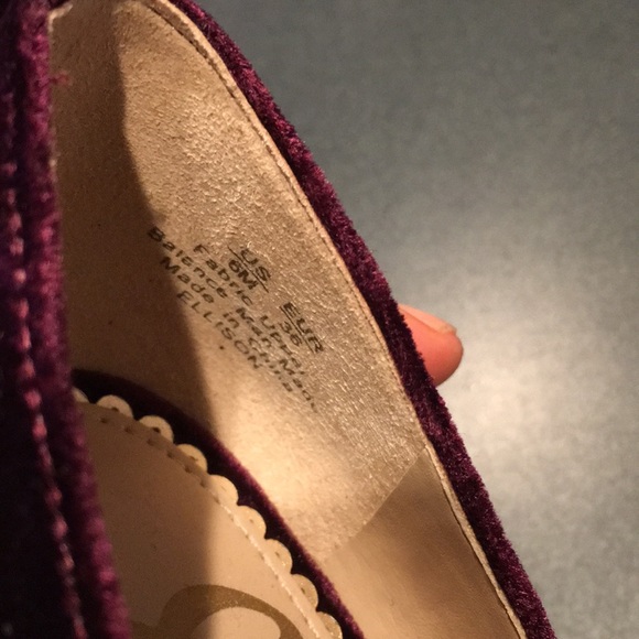 Sam Edelman Purple Ellison Loafer Pump - Picture 6 of 6